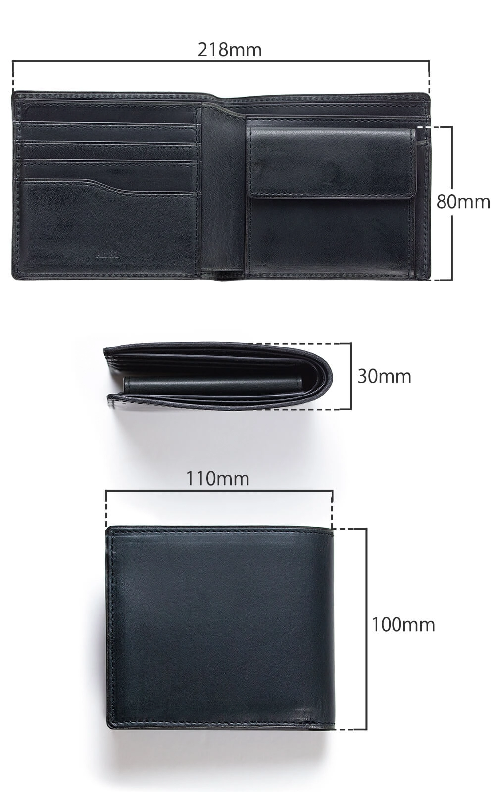 track_二つ折り財布03 / Alt81 Web Shop